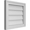 Ekena Millwork Vertical Surface Mount PVC Gable Vnt: Non-Functional, w/2"W x 1-1/2"H, Brickmould Frame, 18"W x 16"H GVPVE18X1602SN - alternate 2